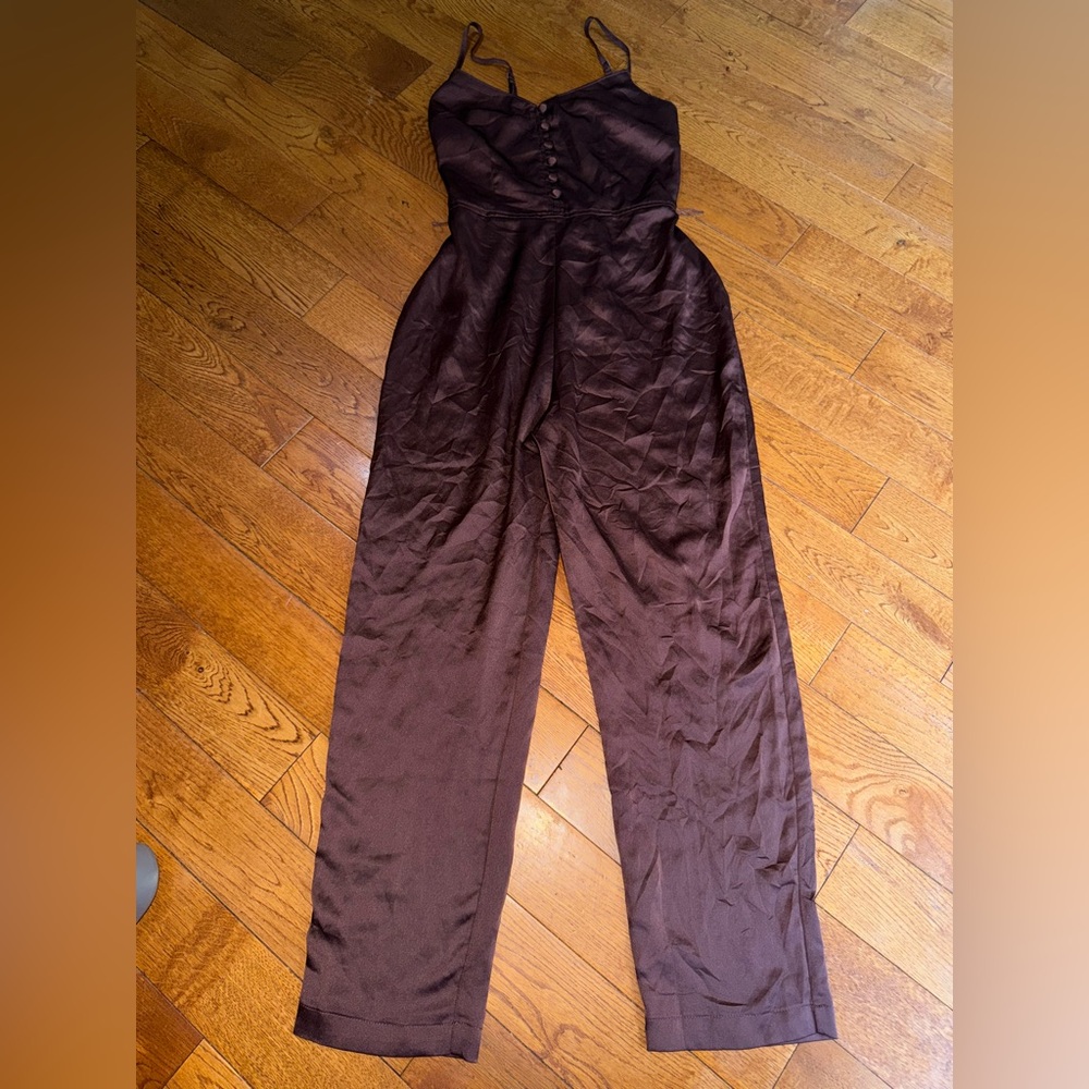 Abercrombie & Fitch Chocolate Brown jumpsuit